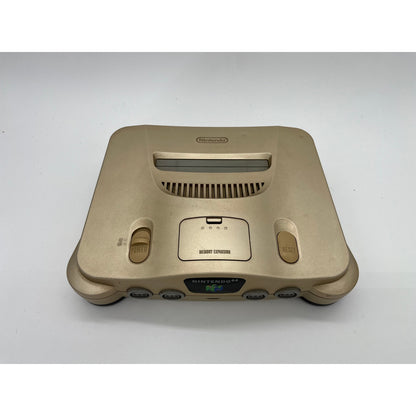 Gold Nintendo 64 Console - Region Free