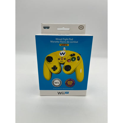 New - Yellow Wario PDP Nintendo Gamecube Style Controller for Wii