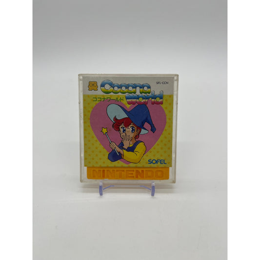 Cocona World Famicom Disk w/Case