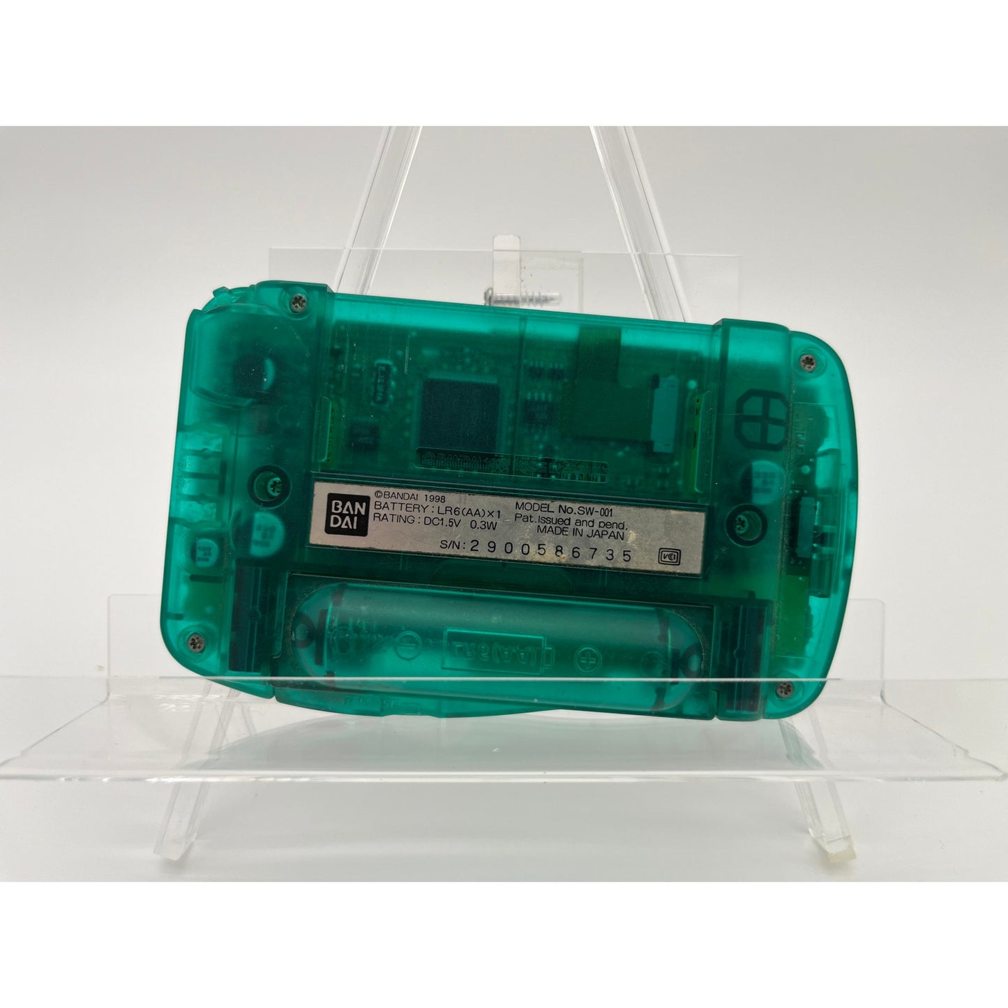 Bandai WonderSwan Console - Transparent Green