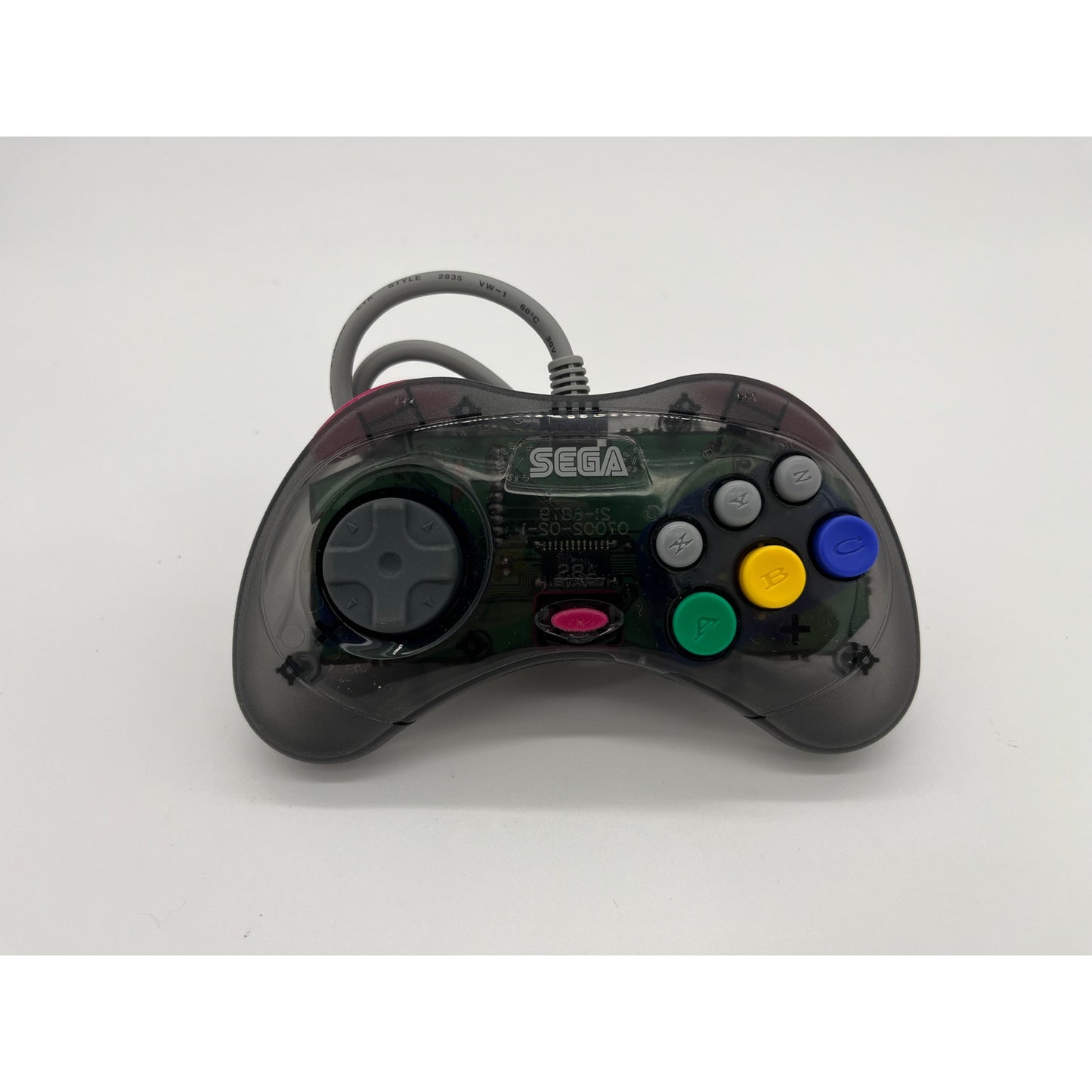 Clear Black Controller Cool Pad HSS-0101 for Sega Saturn