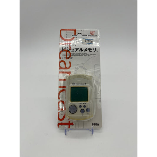 Sega Dreamcast OEM VMU w/Original Packaging - Yellowed